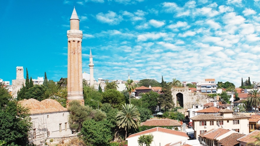 Yivli Minare Antalya seyahati
